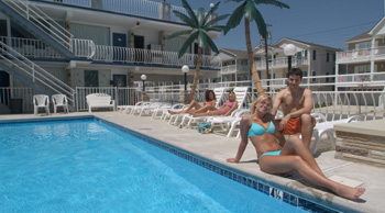 Quarterdeck Motel Pool